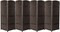 Sorbus Extra Wide - Diamond Weave Fiber Room Divider- 8 Panel